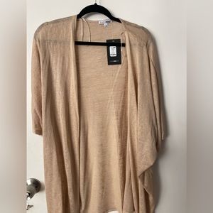 Fashion nova- Anastasia cardigan taupe large